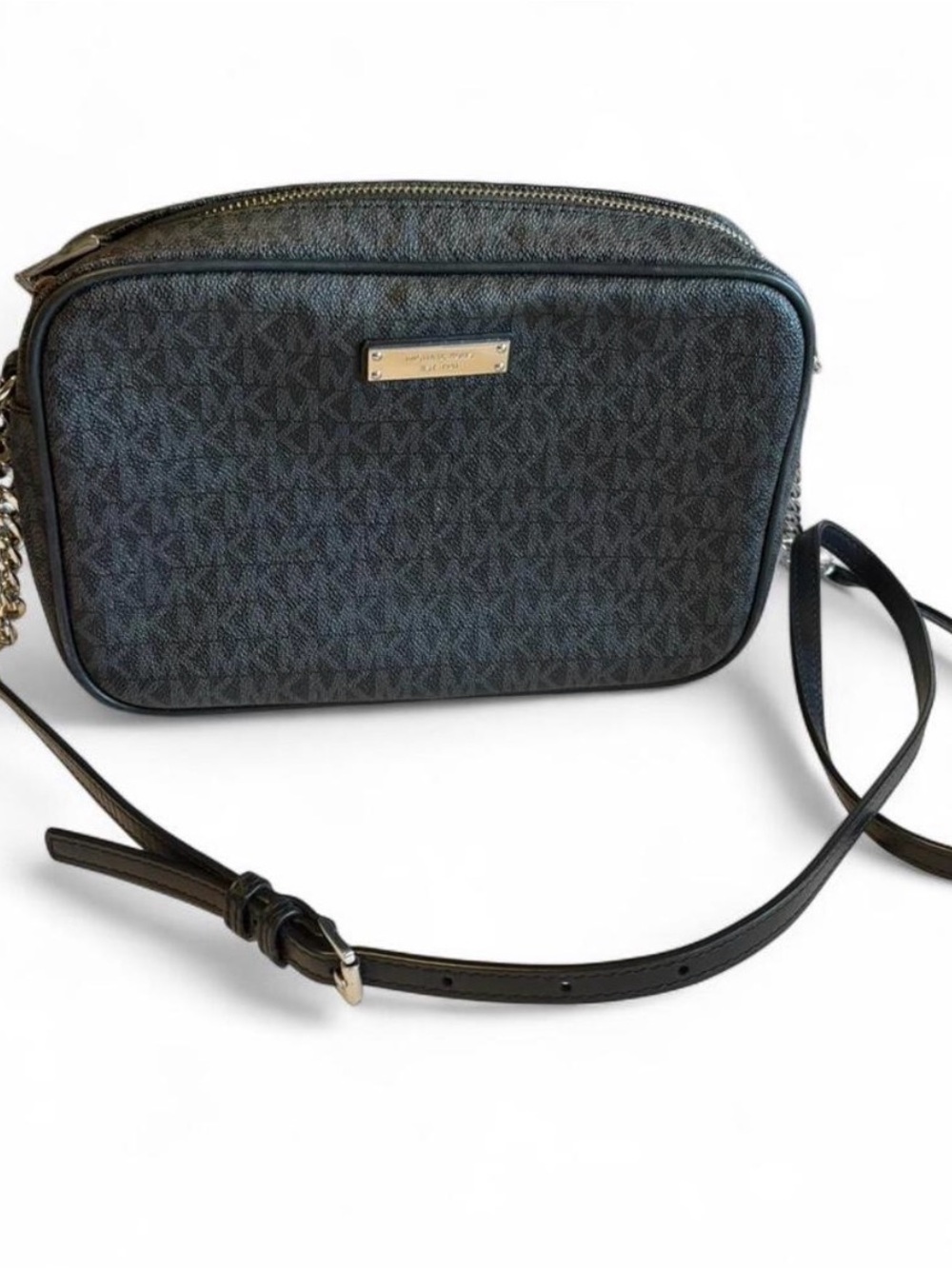 New Michael Kors Jet Set Logo Crossbody Bag